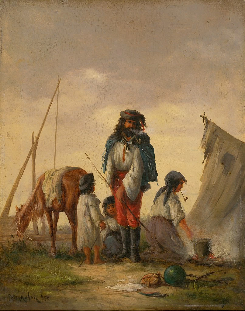 Famiglia zingara - Galleria Nazionale Slovacca, Bratislava